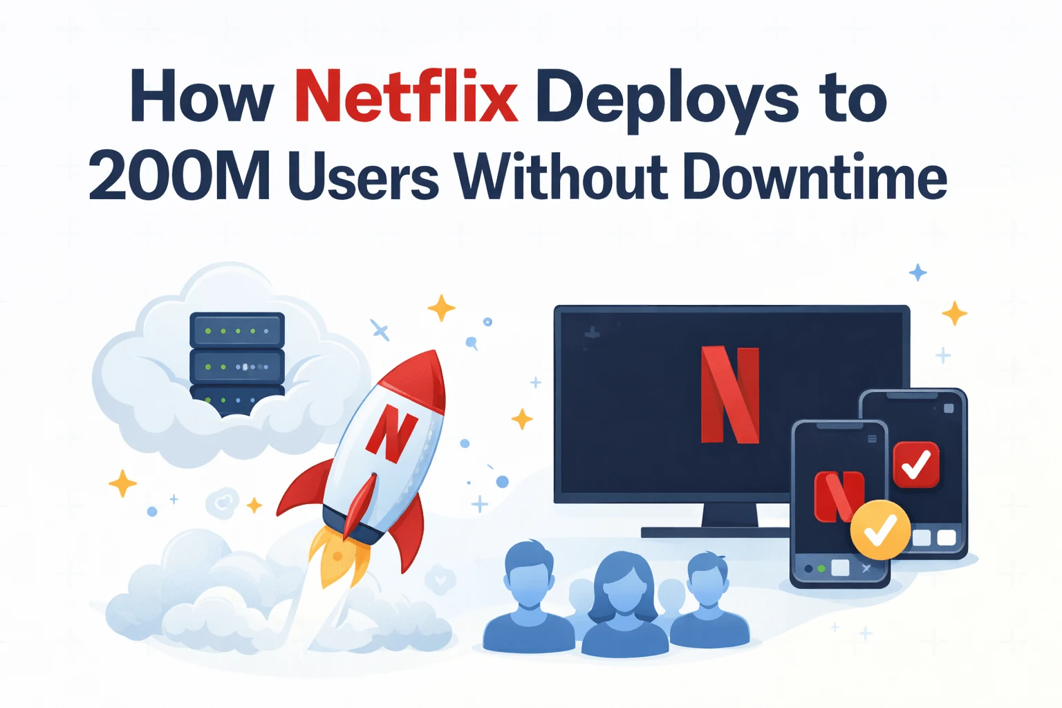 How Netflix Deploys to 200M Users Without Downtime