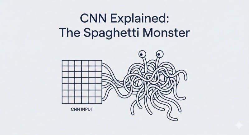 CNN Explained: Why 9 Parameters Beat 10,000 Connections