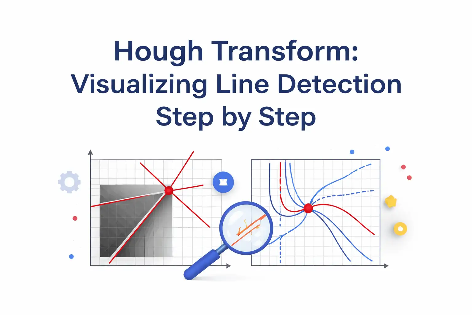 Hough Transform: Visualizing Line Detection Step by Step