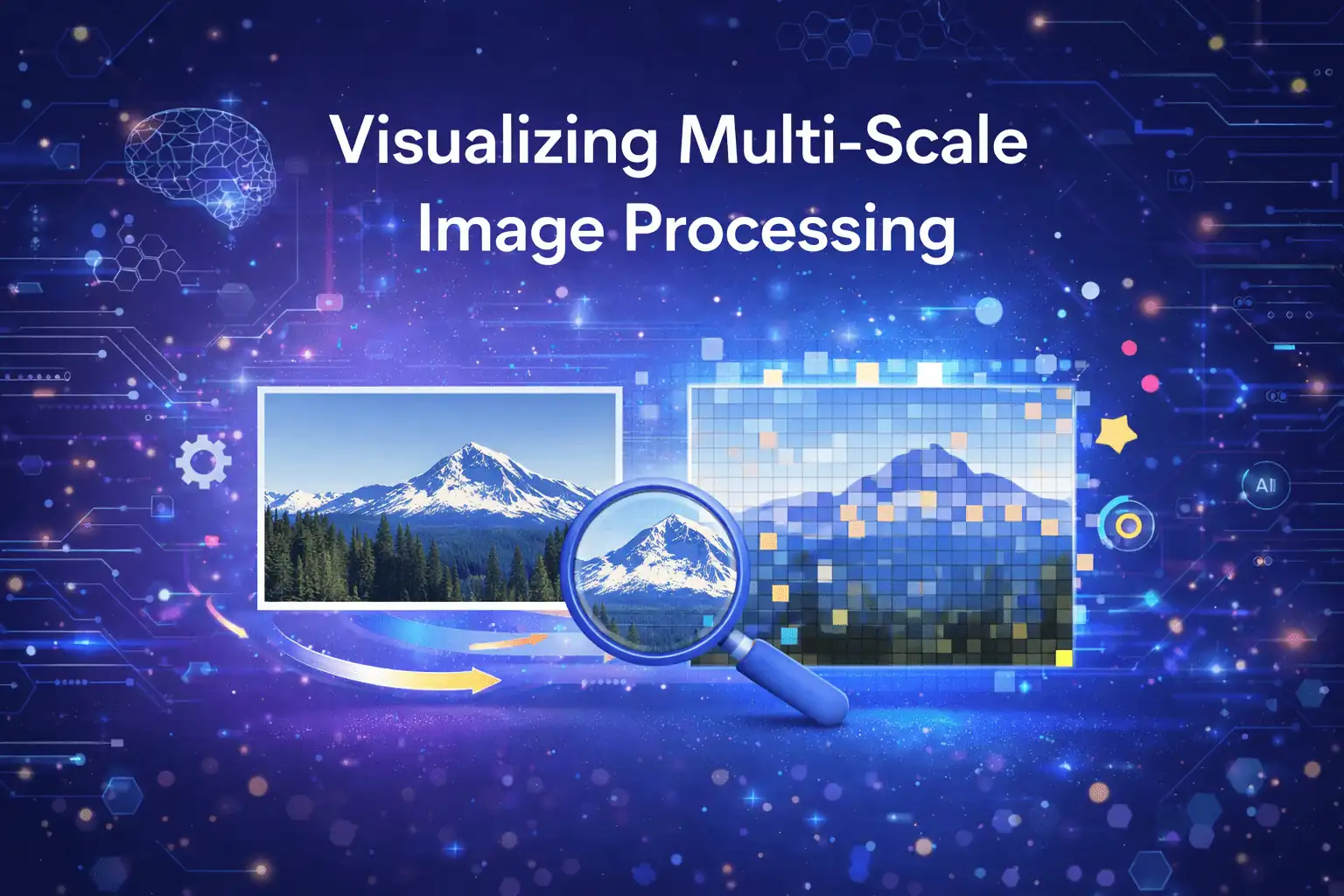 Image Pyramids: Multi-Scale Processing Visualized