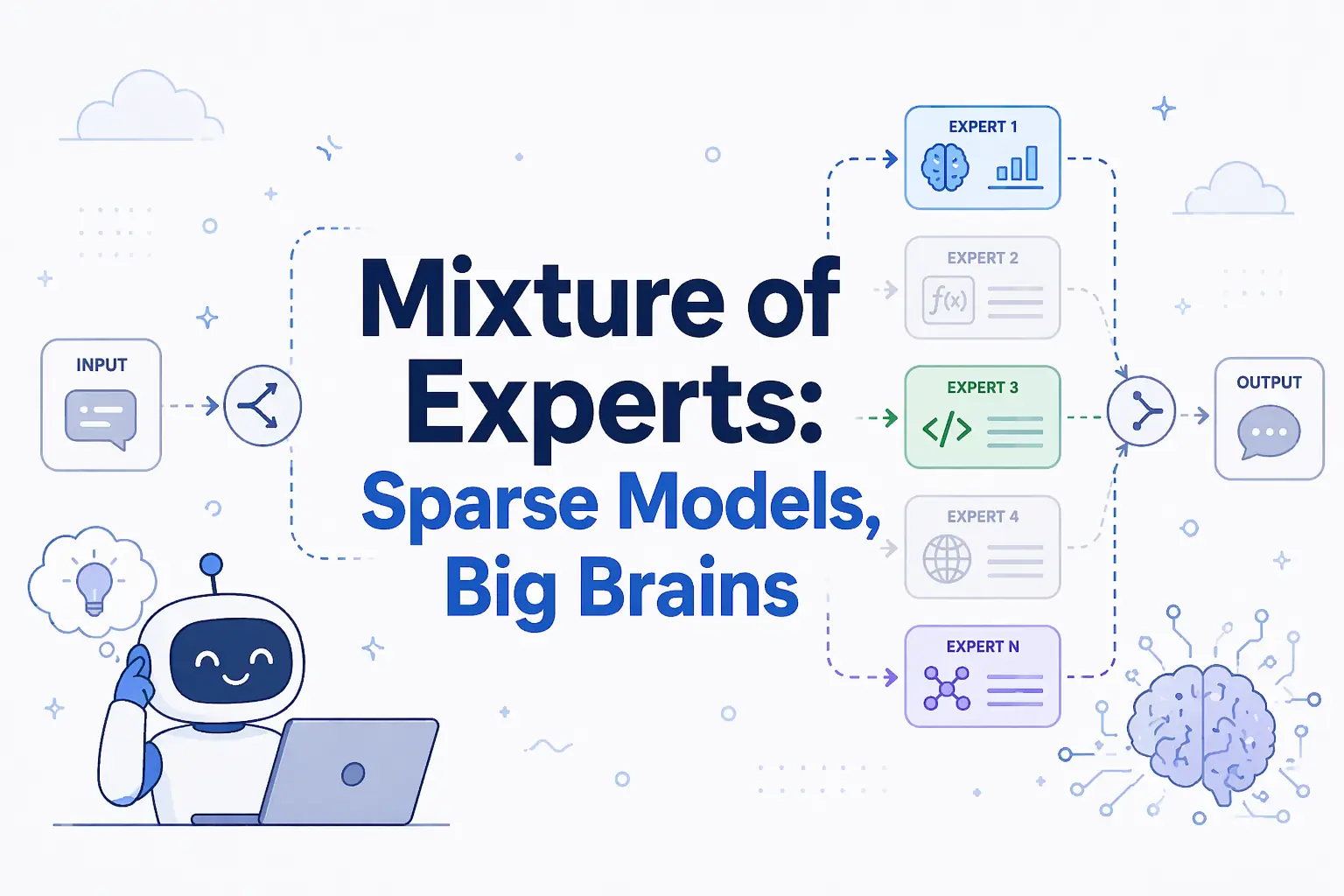 Mixture of Experts: Sparse, Scalable LLMs
