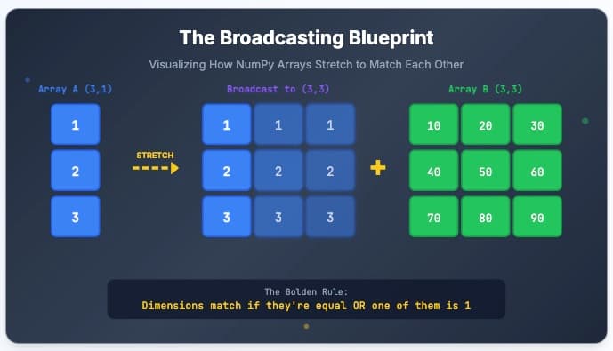 NumPy Broadcasting: Why 'Cannot Broadcast Together' Happens