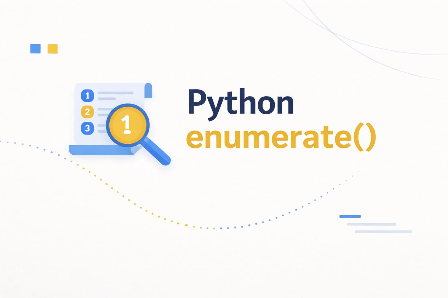 Python enumerate and zip Explained